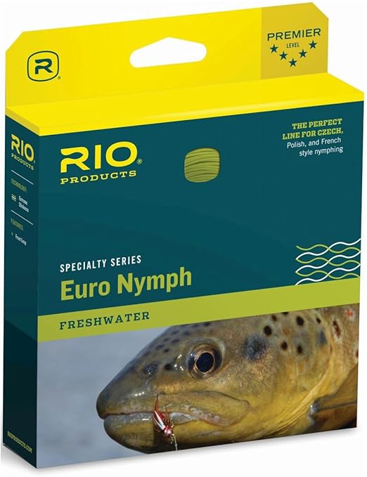 RIO Fly Fishing Fly Line FIPS Euro Nymph Line, Fishing Line Amazon Canada