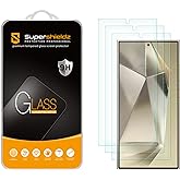 Supershieldz (3 Pack) Designed for Samsung (Galaxy S24 Ultra) Tempered Glass Screen Protector, Anti Scratch, Bubble Free