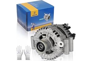 E EZEXPREZE EzeXpreze Alternator for BMW 128i 2008-2013, 328i 2007-2013, 328i xDrive 2007-2008, 328xi 2008-2010, 528i 2009-2010, 528i xDrive 2008, 528xi 2007-2010 X3 X5, 3.0L L6, OE #12317555926 12317551256