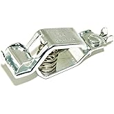 Mueller Electric Heavy Duty Steel Clip - 25 Amp, Silver, Hardware Clamp