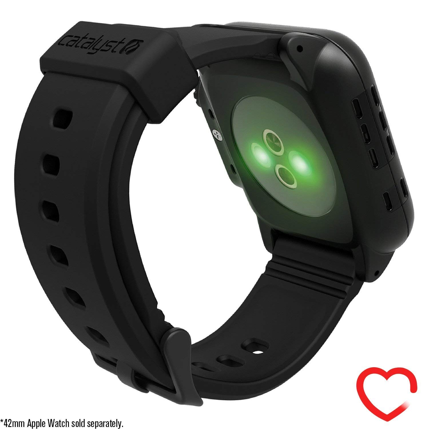 Waterproof Apple Watch Case 42mm Series 2 & 3 With Premium Soft