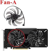 inRobert 85mm GPU Fan for Palit RTX 2060/2070 GTX 1660 Ti Dual Graphics Card view 4