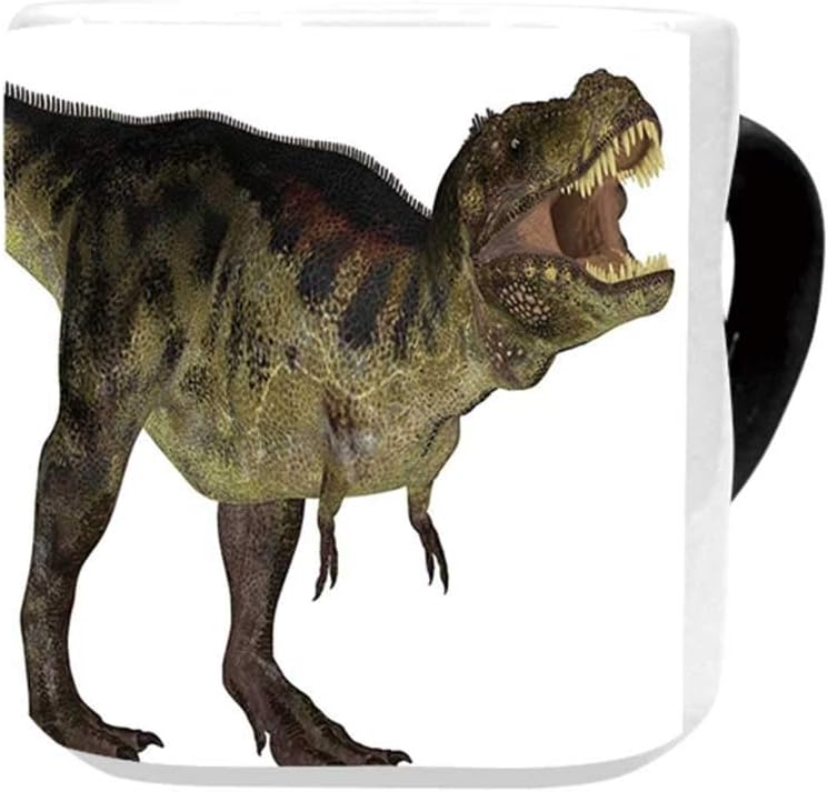 Amazon 恐竜の美しいマグ ティラノサウルスの恐竜イラスト 先史時代の自然 野生動物爬虫類装飾 自宅用 10 3オンス 10 3 Oz Yjl Xxbxb F925m 01 0131 Moocom 使い捨てドリンクカップ
