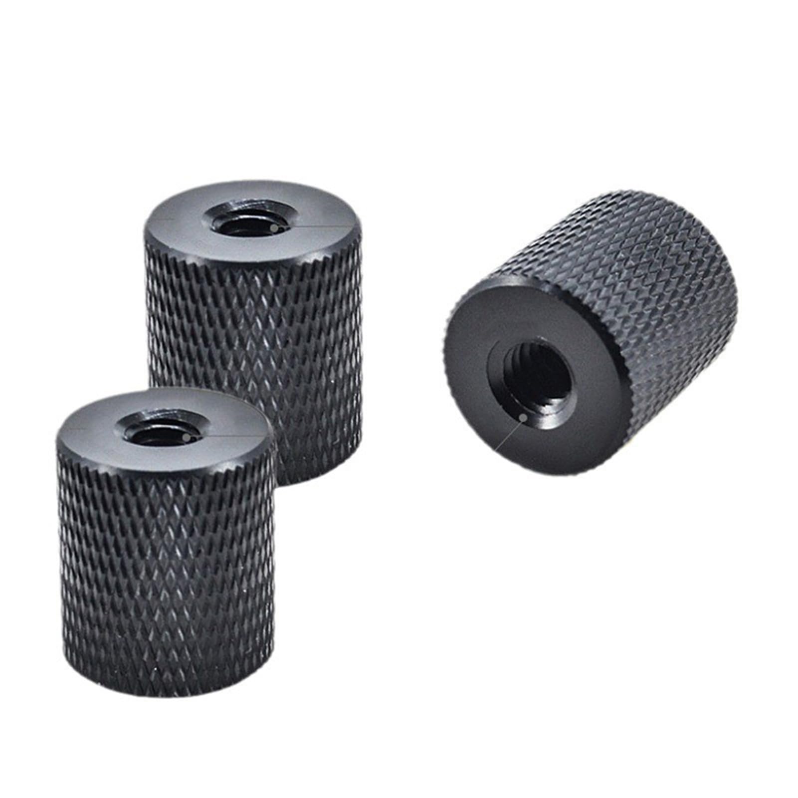 2 Pack CNC Camera Tripod Mount Adapter Converter 1/4" or 3/8" Female to Female Screws for DSLR Video Flash Stand Gopros Insta360 One Selfie Stick Accessories (1/4 to 3/8 female)