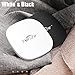 Fast Wireless Charger, EOYIZW Charging Stand Pad Mat with UV Wear-Resisting Paint and Sleep-Friendly Indicator Lights Work with Phone Case Rapid Charger for Galaxy S7/S8/S9 Plus, Note 8, iPhone X