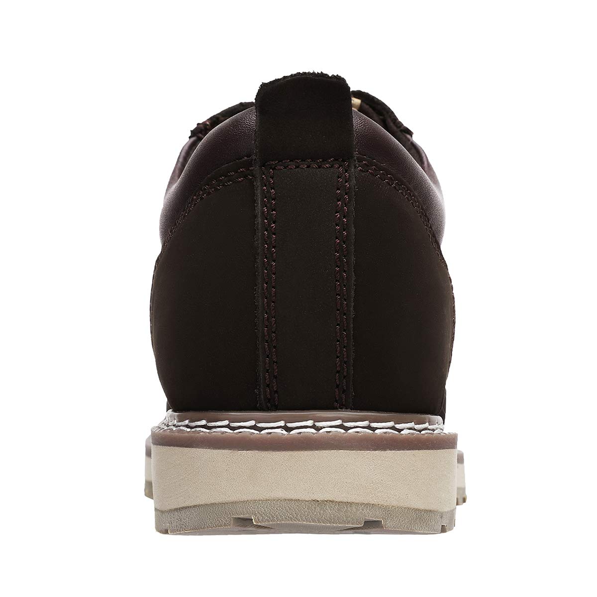 CAMEL CROWN Sicherheitsschuhe Arbeitsschuhe Herren, Freizeitschuh Workwear Schuhe Herren (Dunkelbraun, 44 EU)