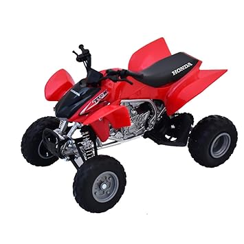 New Ray 1:12, Scale, Die-Cast Honda TRX450R ATV (Red)