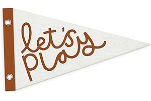 MOFUYU Classroom Door Nursery Decor Pennant Banners Flags,Playroom Sign Decor,Kids Room Felt Banner Wall Art Decor for Playroom，Homeschool，Toddler Boys Girls Room，Nursery 7.4x14 Inch