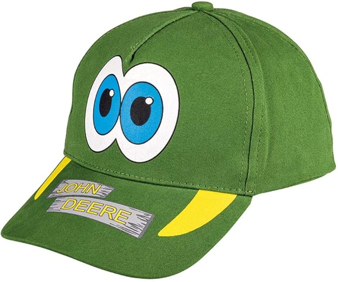 kids green baseball cap