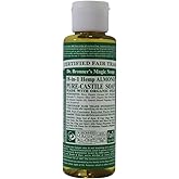 Dr Bronners Magic Soap All One Csal04 4 Oz Almond 18 In 1 Dr. Bronner'S Liquid Soap