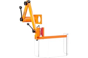 Head Mount Milling Machine Safety Guard, INTERLOCKED Model. Part # MG-2-SK1 by ATS MACHINE SAFETY SOLUTIONS