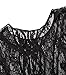 Summer Beach Cover Ups for Women Sexy Lace Long Maxi Tunic Oversize Loose Swimwear Swimsuit Bikini Dress with Tassel Black