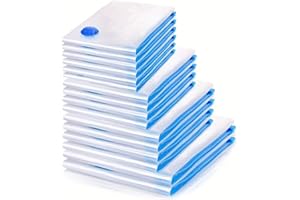 Vacuum Bags for Travel Vacuum Seal Bags for Luggage and Suitcase Compression, Space Saver Vacuum Storage Bags-60x80cm-4PC