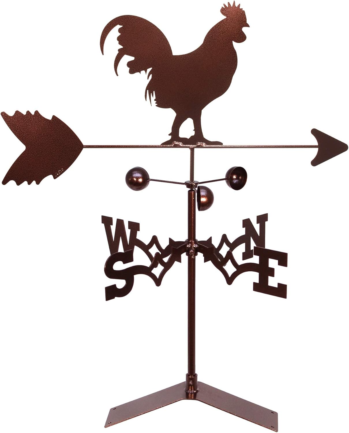 Weathervanes - SWEN Products Rooster Chicken Weathervane (Roof Mount Included)