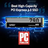 Lexar NM790 SSD 4TB PCIe Gen4 NVMe M.2 2280 Internal Drive 7400MB/s PS5 Gamer view 8