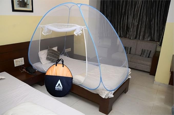 Antiliy Blue Single Bed Mosquito Net