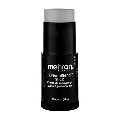 Mehron Makeup CreamBlend Stick (0.75 Ounce) (LIGHT GREY)