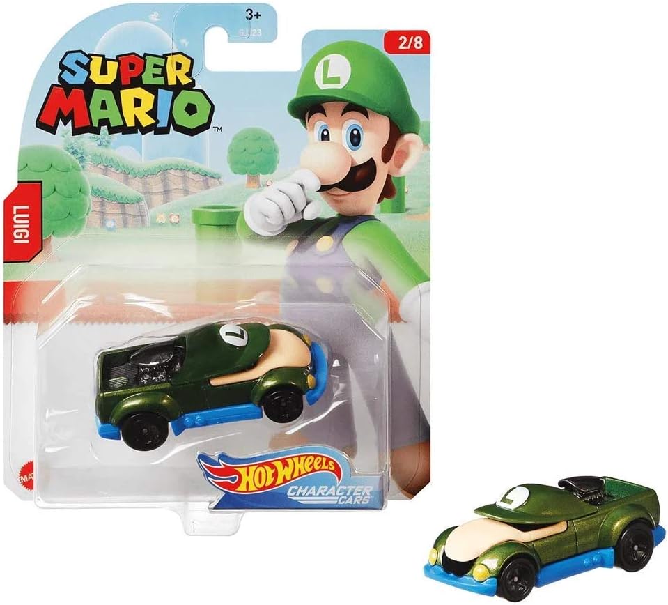 luigi hot wheels