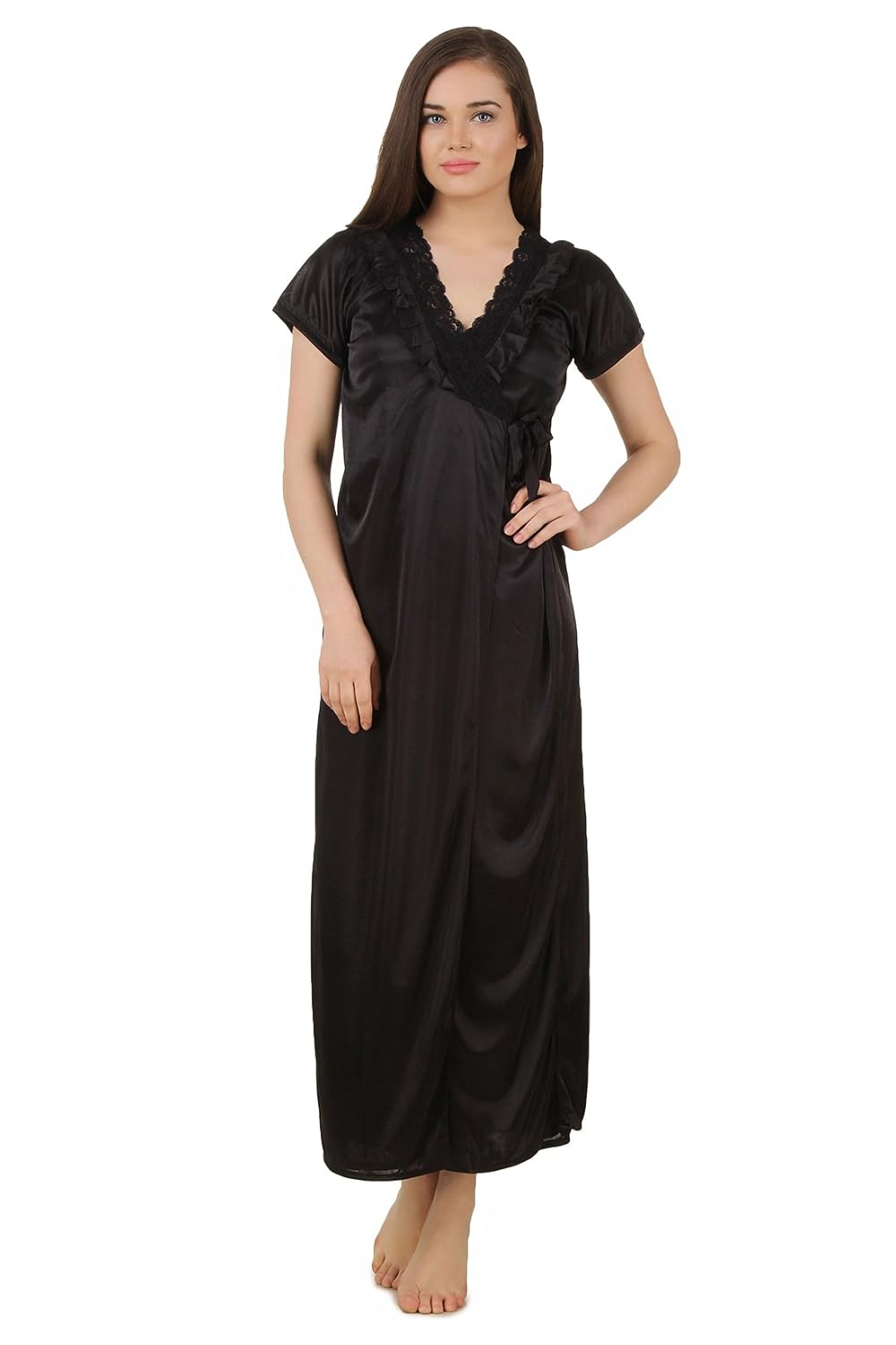 fasense women's satin nightwear - set of 6