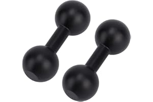 2pcs Double Ball Extender Bar Mount, 0.66in/17mm to 0.66in/17mm Double Ball Mount Extension Adapter 1.77in/45mm Long for GPS 