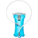 HydraPak Velocity Hydration Reservoir (1.5L or 2L), Slim Profile Water Bladder, Self-Sealing Bite Valve, Leak Proof, Reversible, Dishwasher Safe