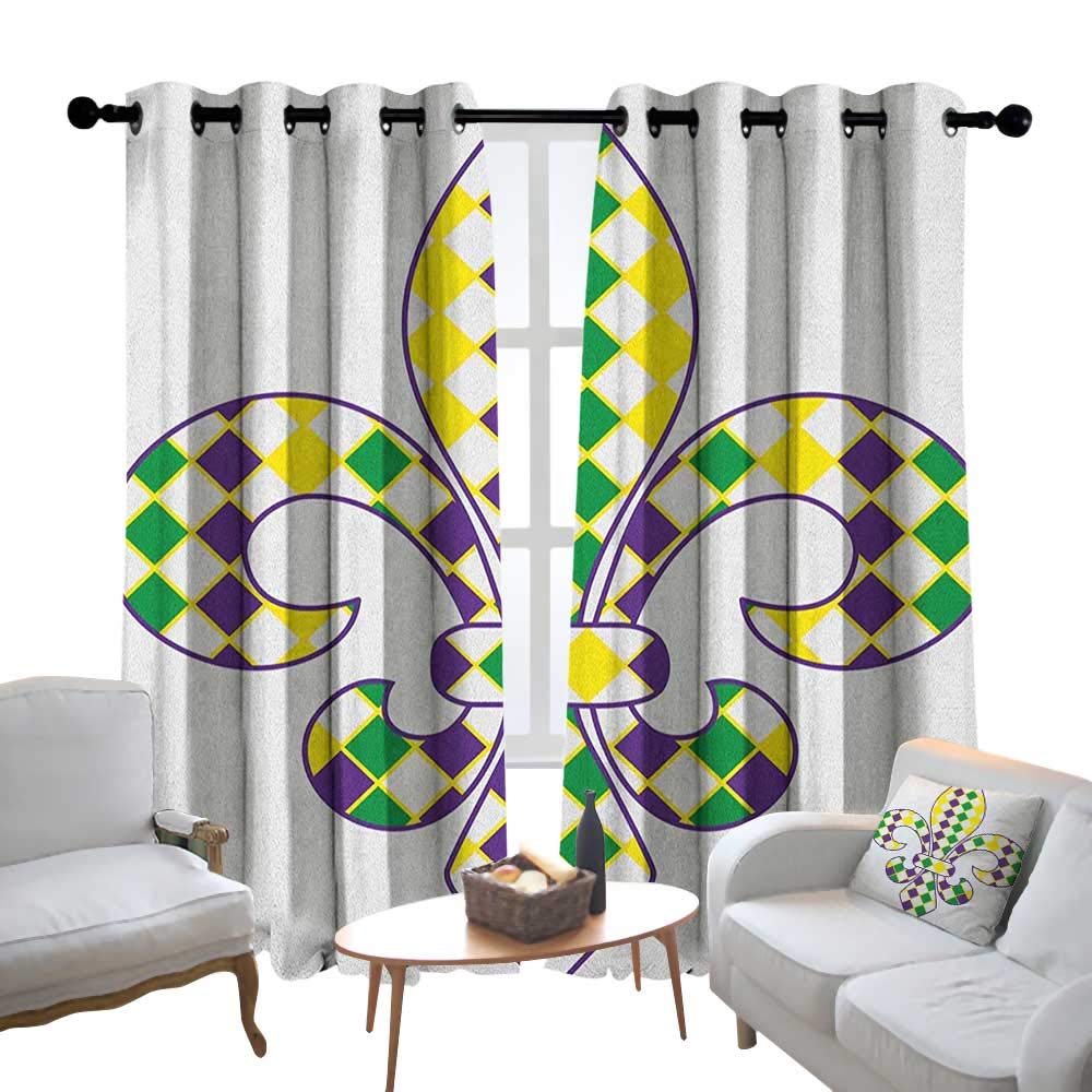 Amazon Com Lewis Coleridge Kitchen Curtains Mardi Gras Ancient