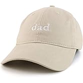 Trendy Apparel Shop Dad Embroidered Soft Low Profile Cotton Cap Dad Hat