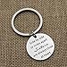 WISHOW Sisters Keychain Side By Side Or Miles Apart Sisters Close At Heart Friendship Gifts Stainless Steel Keychain Key Ring