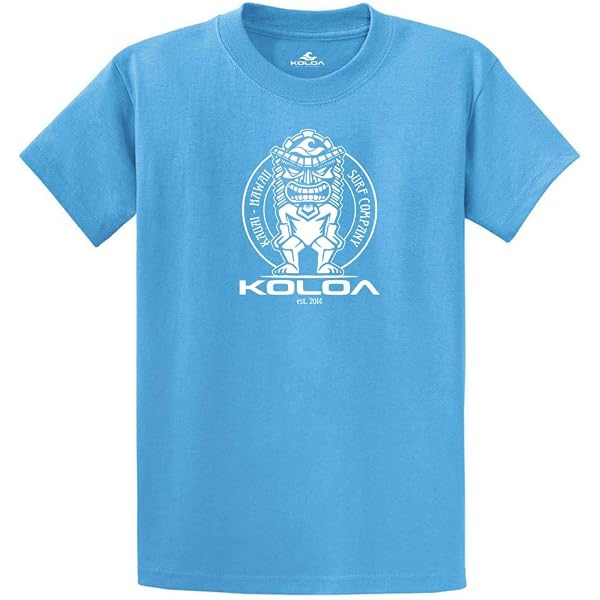 Koloa Surf T-shirt Uomo In Cotone Pesante Con Logo Octopus - Bianca, Taglia XX-Large - Maglietta 100% Cotone - 3