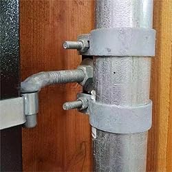 Dailydanny J-Bolt Post Hinge with 5/8" Hinge Pin