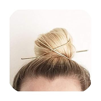 Amazon Com Alloy Round Top Hair Cuff Bun Cage Minimalist Cage