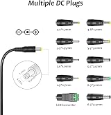 Zolt 12V 3A Universal AC DC Power Supply Adapter 36W with 10 DC Connectors view 2