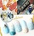 MOPRETTY Nail Art Micro Rhinestone AB Crystal Glass Mini Beads Gardient Dazzling Caviar Beads 3D Nail Decoration 0.6mm 2 Bottle/set + 1pc Free tray