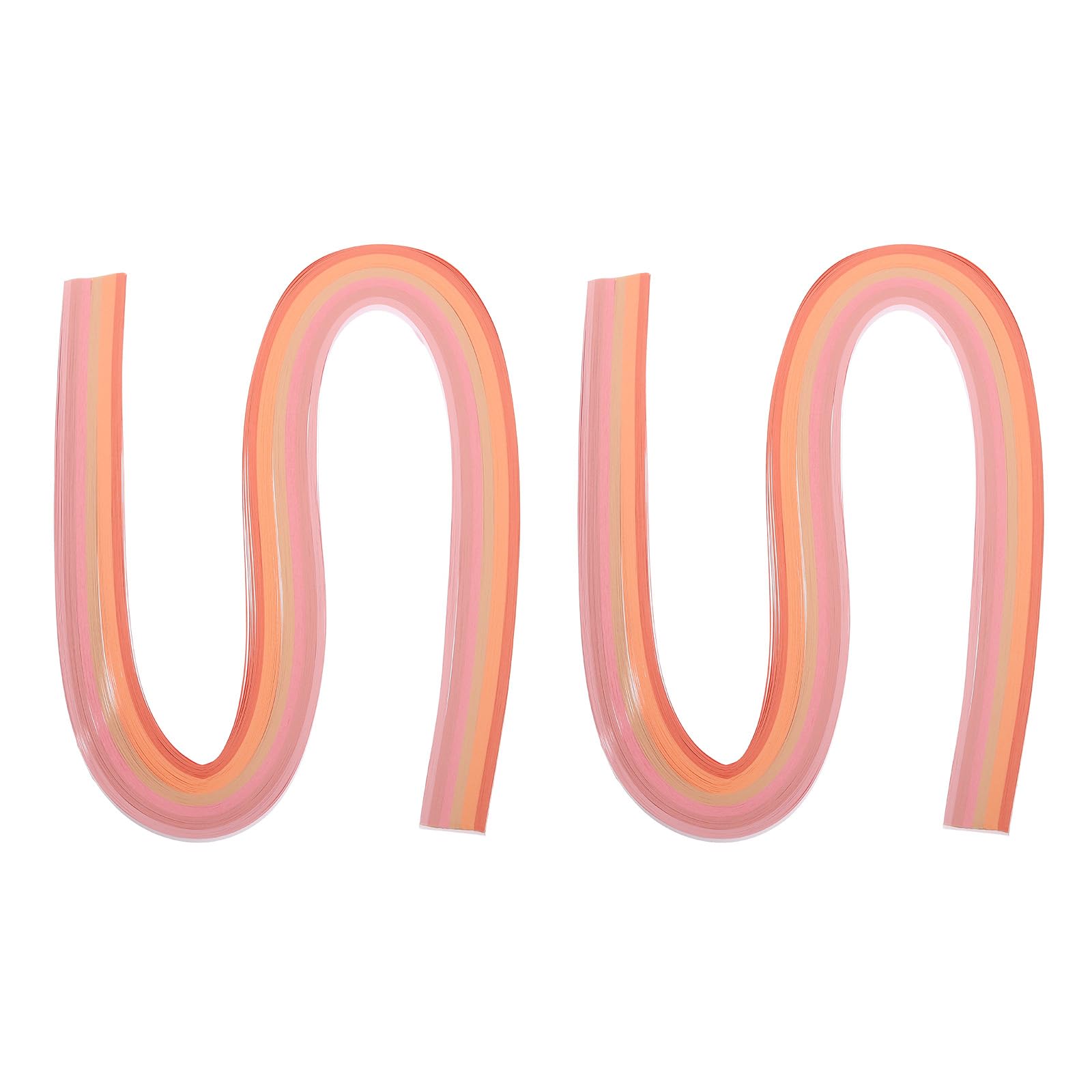 PATIKIL 240pcs Rainbow Quilling Strips Paper 3/16"(5mm) 54cm Origami Paper Quilling Strip for Art DIY Craft Christmas, Pink