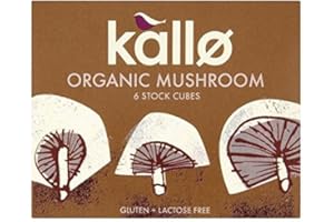 Kallo Organic Mushroom Stock Cubes - 66g