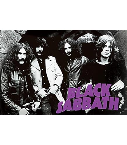 Black Sabbath & Ozzy Osbourne 'Back To The Beginning' 2025 Limited Edition Poster. 11x17, New And Rare. Grab A Piece Of Rock History.