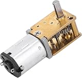 Hyuduo DC Gear Motor 6V 70RPM Mini Brushed Worm Gear Motor for Robotics Arduino view 6