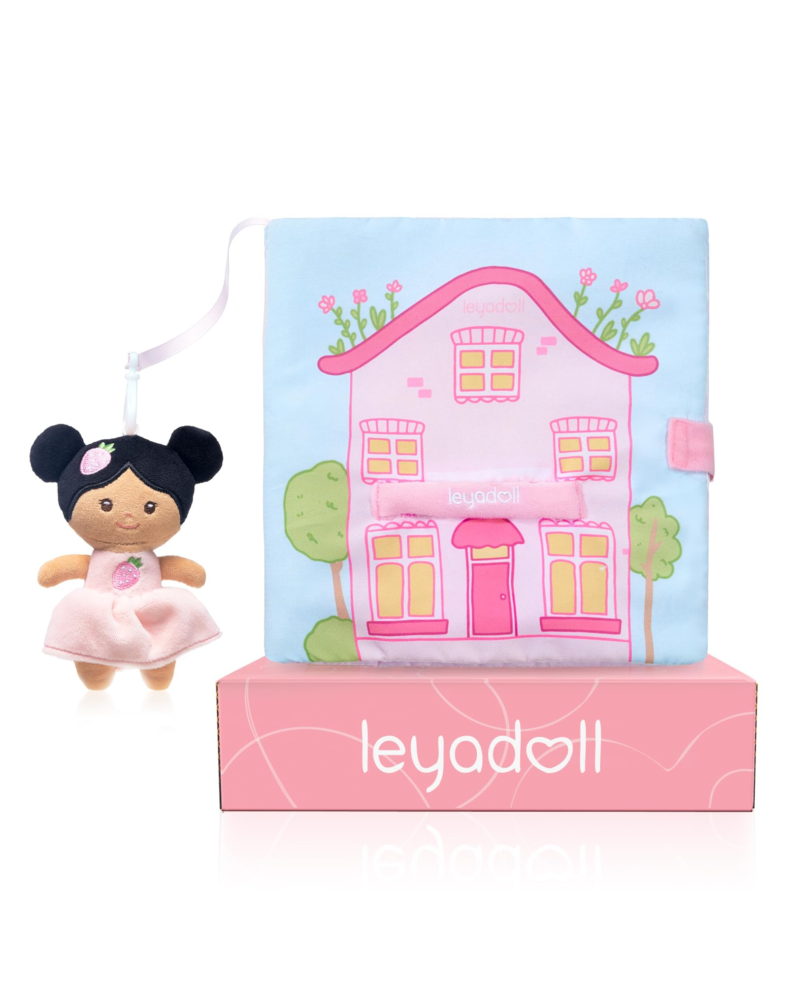 LeyaDoll Interactive Sensory Crinkle Book — image 1