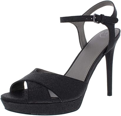 guess black sandals