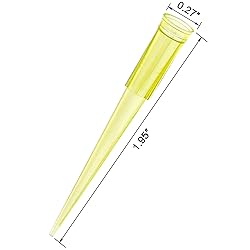 OIIKI 200ul Pipette Tips, 1000pcs Universal Liquid