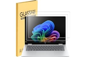 2 Pack Tempered Glass Screen Protector for 2025 HP OmniBook X Flip x360 14" 2-in-1 Touchscreen Laptop Screen Protector (14-fk