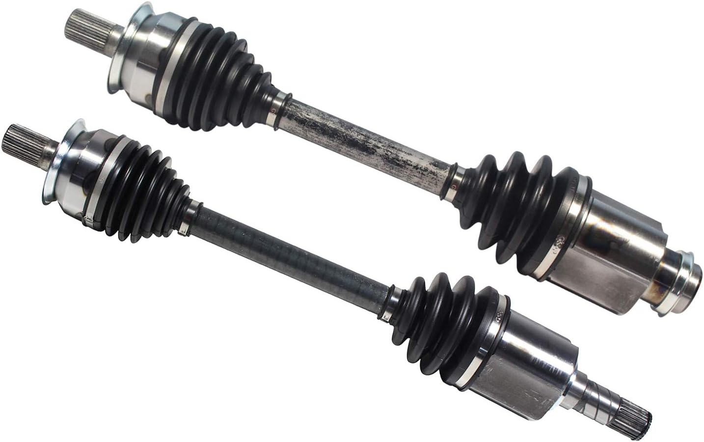 CV Joint Axle Assembly Front Pair Set of 2 Premium CV Axles Replacement for 2004 2005 Mazda 3 Auto Trans, S SP23 2.3L I4