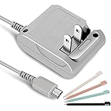 DS Lite Charger Kit,FIOTOK Ds Lite Stylus Pen Replacement for Nintendo DS Lite Systems,AC Adapter Charger Compatible with Nin
