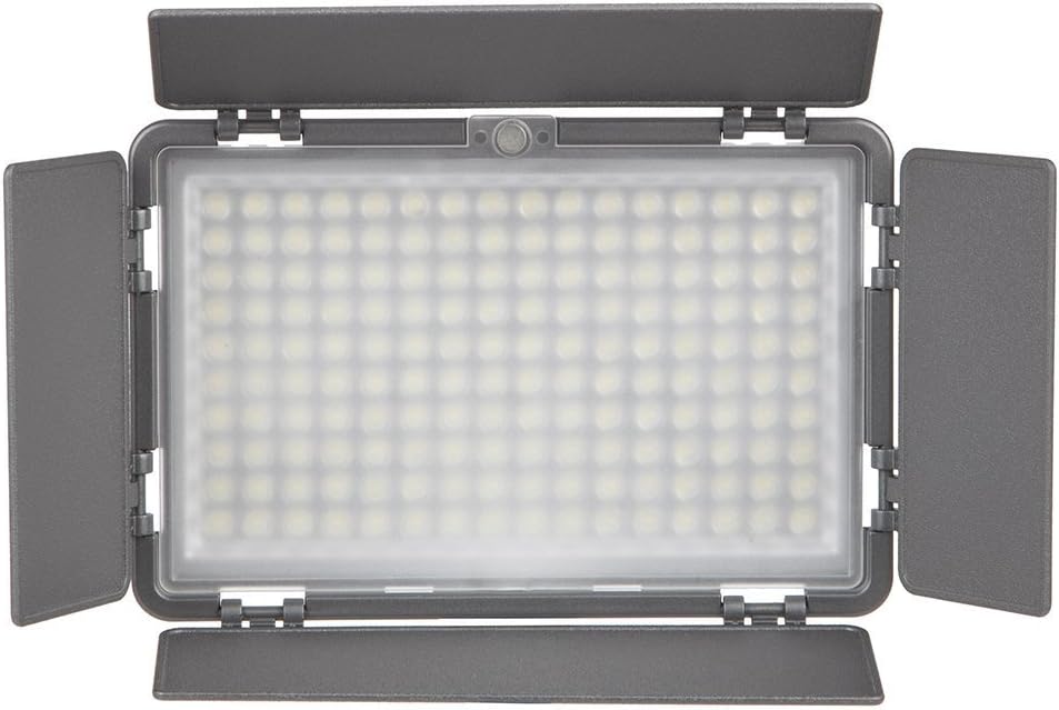 VIBESTA VERATA160 Daylight LED Panel Digital Camera / Camcorder Video Light,LED Light with Built-in Barndoors for DSLRs and Video Cameras