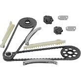 BDFHYK Engine Timing Chain Kit with Tensioner for 4.6L V8 Engines Compatible with Ford F-150 Heritage E-150 Crown Victoria Expedition Explorer Mustang Compatible with Lincoln Compatible with Mercury