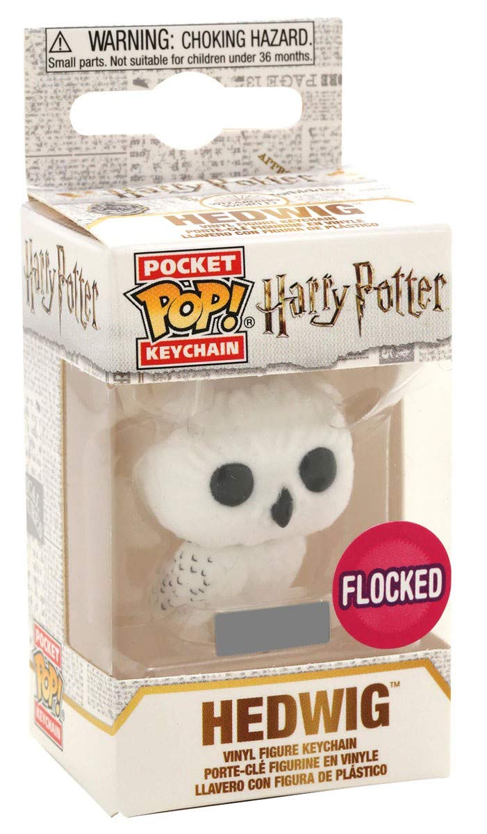 HARRY POTTER Hedwig (Flocked) Pocket Pop! Funko Pocket Pop! Standard
