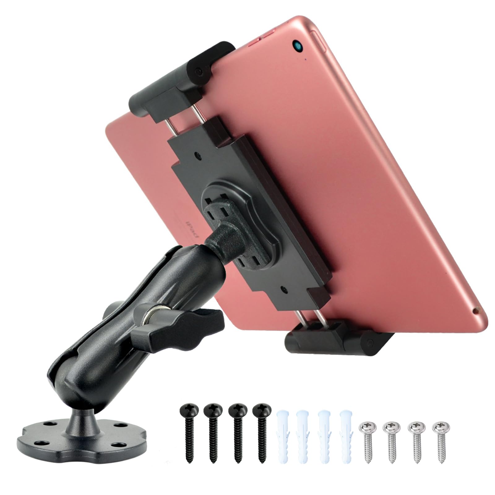 Adjustable Aluminum Alloy Wall Mount for iPad & Tablets 7-15.6