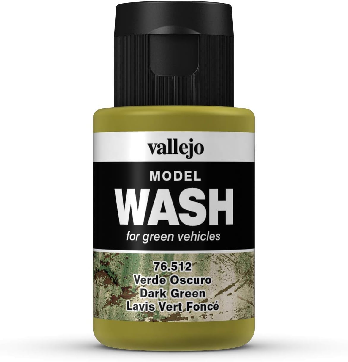 Vallejo Model Color 35 ml Wash Paints - Dark Green, 35 ml (Pack of 1)