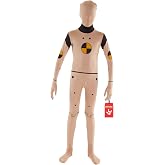 Morphsuits Crash Test Dummy Costume Kids, Halloween Costumes for Kids | Full-Body Spandex Morphsuit Costume for Kids, Comfortable Stretchy Fit, Great for Dress-Up, Perfect for Halloween
