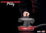 INTIGNIS Deep Non-Stick Frying Pan with Lid 3-in-1 GREBLON Coating Induction view 5